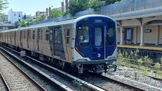 R211 Subway car Emergency Brake Testing