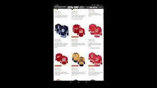 Quick tip to find cheap official jerseys on nhlshop.com