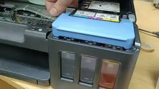 Canon G3410 головки не чистятся - только замена.