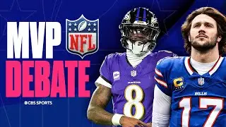 NFL MVP Debate: Lamar Jackson vs Josh Allen | Experts make the case for both QBs