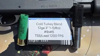 Salt Creek Cold Turkey Blend 12ga 3