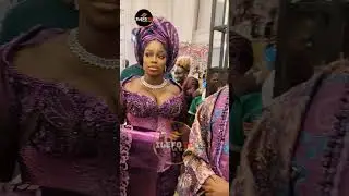 OSUN STATE GOVERNOR ADEMOLA ADELEKE SON WEDDING! SEE THE BRIDE & GROOM RECEPTION OUTFIT