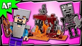 Lego Minecraft The WITHER 21126 Stop Motion Build Review