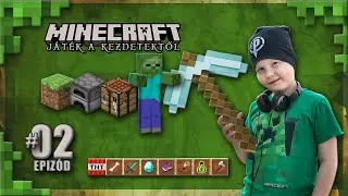 #7 Minecraft 02 - Kis craftol&aacute;s, &eacute;s b&aacute;zis &eacute;p&iacute;t&eacute;s #minecraft #minecraftsurvival
