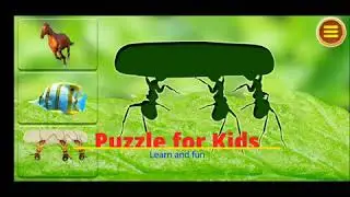 Puzzle for Kids- App /легкая головоломка для детей обучение и развлечения приложение для Android