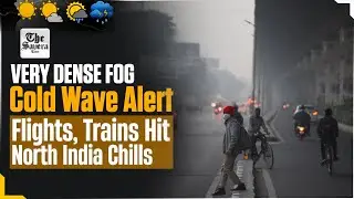 LIVE | Dense Fog, Cold Wave Disrupt Life Across North India; IMD Issues Fresh Alerts
