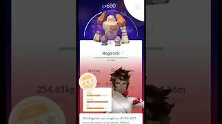 TM away 😍 Frustration From Shadow Regirock Pokemon Go | #Shorts #giovannipokemongo #ShadowRegirock