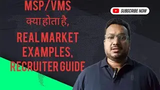 🔥IndianPharmaRecruiter | 📊10.5k views | ▶️9h ago | US Staffing | MSP/VMS Explained