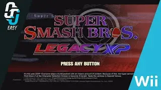 Gameplay Online #3 - Super Smash Bros. Legacy XP (Nintendo Wii) part. @M1CndGames