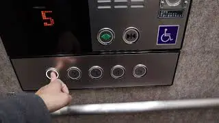 【輝く銀！】アナウンス付き！JES製の珍しいエレベーター