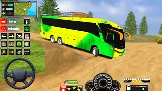 Coach Bus SIMULATOR Indian 🇮🇳 Off Road Driving Bus Game Simulator 2026 Gameplay Videos Part #21 ||