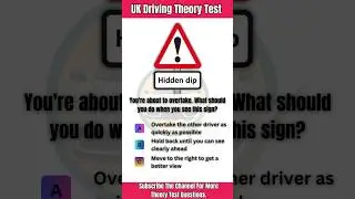 ✅ Pass Your UK Theory Test First Time &ndash; Practice Question