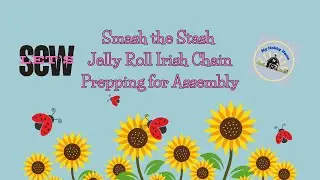 NESTING SEAMS AND SEWING ON THE JELLY ROLL IRISH CHAIN