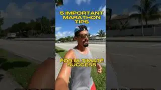 5 important Marathon tips #shorts #running #marathon