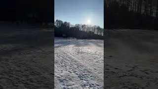 #frozenlake #icywater #winter #wintervibes #nature #travel #snow #coldday #lake #ice #landscape #4k