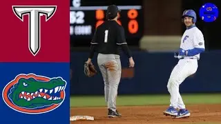 Troy vs #1 Florida (Game 1) | 2020 College Baseball Highlights