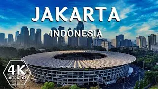 Jakarta Capital of Indonesia | Jakarta Drone Footage | 4K UHD