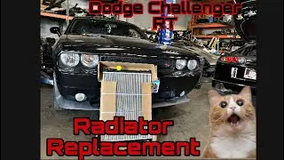 Robs Dodge Challenger RT Radiator Replacement