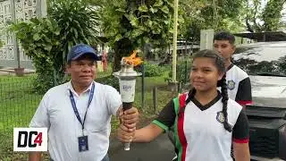 Inició el recorrido antorcha de los Juegos Centroamericanos y del Caribe