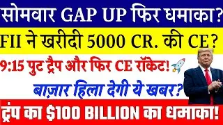 Tomorrow market Analysis | Nifty Prediction| fii dii data Prediction Tomorrow| Bank Nifty Analysis