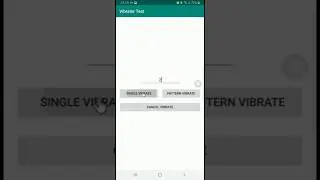 Android Vibrator (demo)