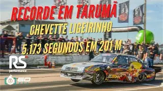 Chevette Ligeirinho novo Recorde em Tarumã - RS