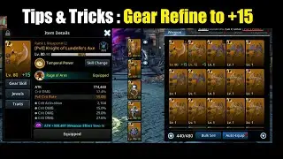 Darkness Rises Tips & Tricks: Refining Gear To +15
