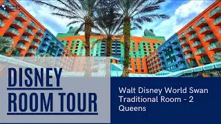 Walt Disney World's Swan and Dolphin Room Tour - 2 Queen Traditional