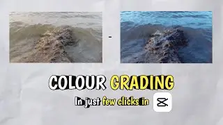 Colour grading tutorial step by step in cap cut pro             without pc and graphs (100k views)