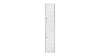 White 5 Door Locker Wardrobe Installation Video