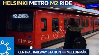 Helsinki Metro M2 ride. 