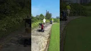 This Golf Trolley Follows You Automatically ⛳️ | Walk the Course Like a Pro!