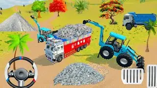 🔴 jcb dumapar 🚧 and RS 15 geming 🚏 video #thargamer #gaming #indiantractor3d #mahaindrathar #games 