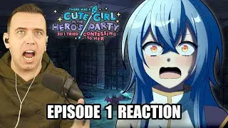 THE FASTEST CONFESSION IN ANIME HISTORY! | There was a Cute Girl in the Hero&rsquo;s Party Ep 1 REACTION