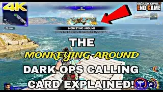 🟠BO7 ENDGAME🟠 I PROVED IT: Monkeying Around Dark Ops Calling Card is not Bugged!