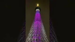 Tokyo SkyTree 💕, 雨中的晴天塔，唯美.. 微美 #lifeintokyo