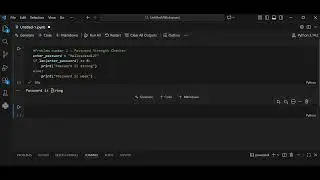 Solving a Password Strength Checker in Python (If, Else & len)