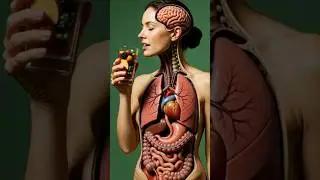 If a girl eats mixed fruit #3danimation #anatomy #humanbody #fypシ #foryou