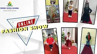 Glimpses Online Fashion Show | Fun filled Kids Activity | MADE EASY School, Chhatarpur, New Delhi