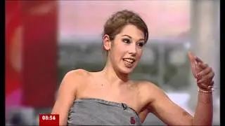 Fired Apprentice Maria O'Connor on BBC Breakfast 29.03.12.