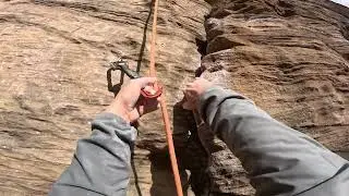 Creep Show (5.10d) at the Red River Gorge