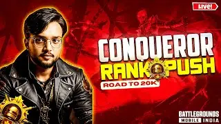 Top 100 Conqueror Push Ek Sapna👌👈🫣| RP Giveaway Everyweek | BGMI #bgmi #pubgmobile #lolzzzgaming