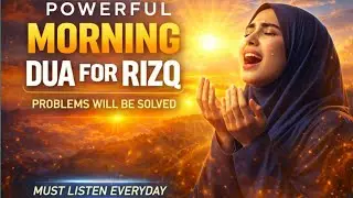  Powerful Morning Dua for Rizq 🌅 | Open Doors of Sustenance Today