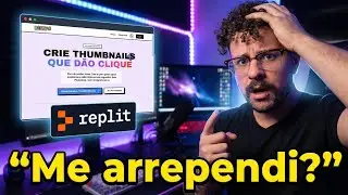 Constru&iacute; um APP COMPLETO no Replit pela PRIMEIRA VEZ (Me dei mal?)