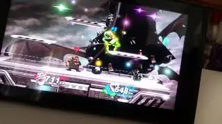 Bowser and bowser jr play bull's nintendo switch on super smash bros ultimate