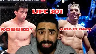 UFC ROBBERY? & THE KING IS BACK! #ufc #mma #ufc301 #josealdo #alexpereira