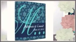 Wedding PLANNING BINDERS in Hues of Blue from Jaclinart*/