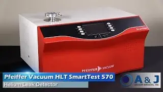 Pfeiffer Vacuum Smart Test HLT 570 Leak Detector Demo