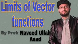 Limits of a Vector Functions| Calculus