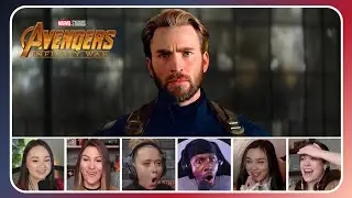 CAPTAIN AMERICA SAVES WANDA & VISION | Train Station Scene | Avengers Infinity War Reactions